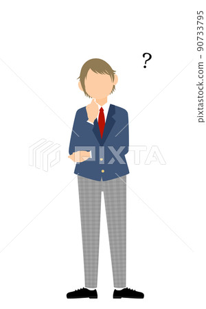 無性別學生,西裝外套制服,有疑問 無性別學生,西裝外套制服,有疑問 90733795