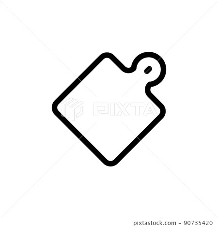 cutting board icon 90735420