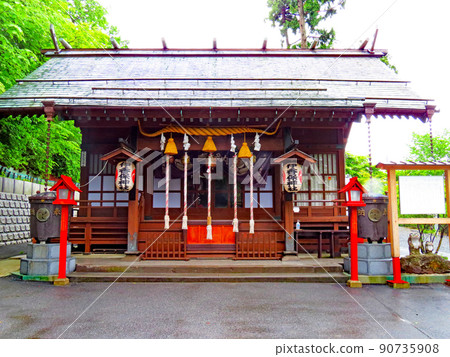 Ikaho Shrine, the guardian deity of hot water 90735908