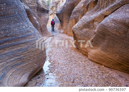 Slot canyon Slot canyon 90736397