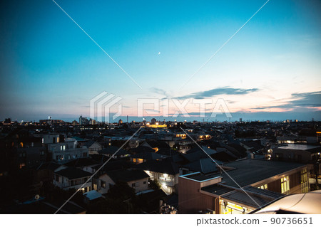 Residential area of Eifuku, Suginami-ku 90736651