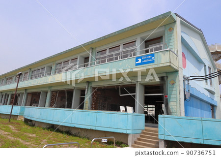 Earthquake Remains Ukedo Elementary School Ruins in Namie Town Earthquake Remains Ukedo Elementary School Ruins in Namie Town 90736751
