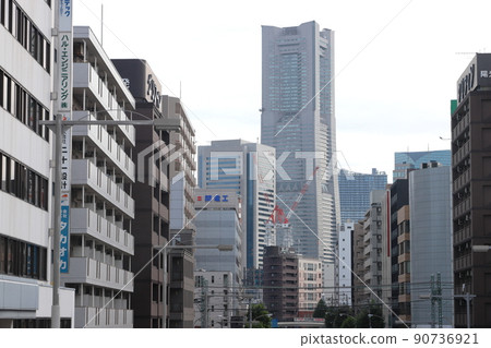 橫濱平沼橋附近的街景 90736921