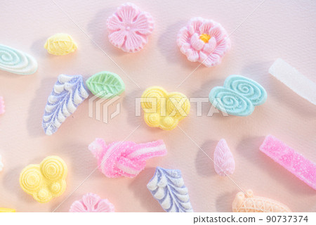 可愛的春季乾果樂果日式點心琥珀糖 90737374