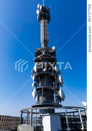 Radio tower at the back of Nihondaira Yume Terrace Radio tower at the back of Nihondaira Yume Terrace 90737708