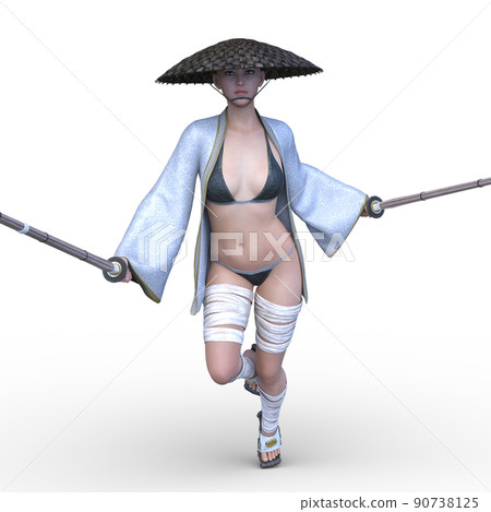 Female swordsman 90738125