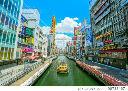 大阪：多彩的南道頓堀風景 90738467