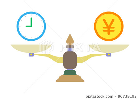 時間和金錢的平衡 90739192