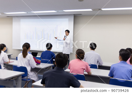 Trained healthcare professionals Trained healthcare professionals 90739426