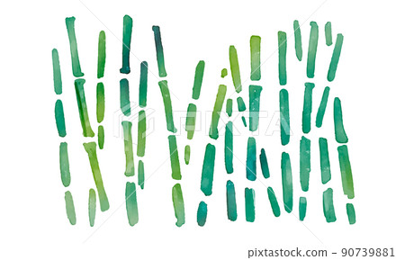 Watercolor. Bamboo background with watercolor touch. Japanese style background of bamboo. Watercolor. Bamboo background with watercolor touch. Japanese style background of bamboo. 90739881