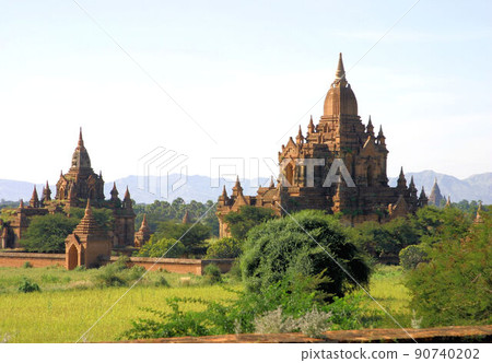 Bagan, the world's three largest Buddhist archaeological sites Bagan, the world's three largest Buddhist archaeological sites 90740202