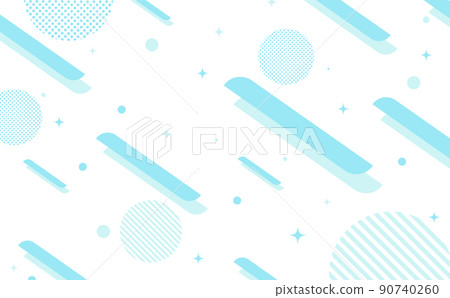 圓圓點粉紅色框架幾何 90740260