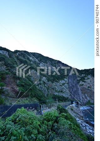 Cliff of Tokushima 90740744