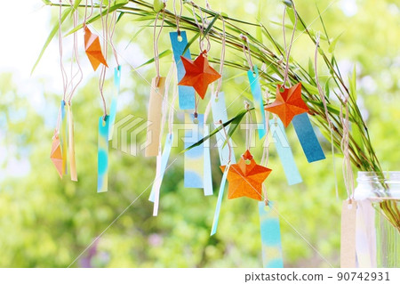 Mini Tanabata decoration Mini Tanabata decoration 90742931