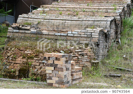 Shigaraki ware climbing kiln 90743564