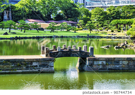 東京都舊芝離宮庭園西湖銀行特別史蹟 90744734