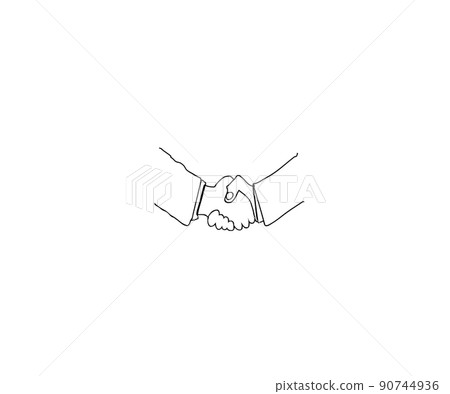 Shake hands firmly Shake hands firmly 90744936