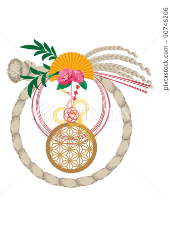 Shimenawa New Year's decoration Shimenawa New Year's decoration 90746206