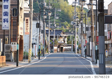Townscape of Iwaki Yumoto Onsenkyo [Joban, Iwaki City, Fukushima Prefecture] 90746319