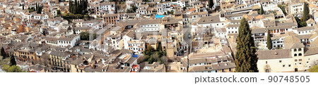 Cityscape of Granada, Spain 90748505