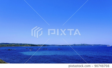 Sakyobana, a strange rock protruding from the sea in Iki 90748708