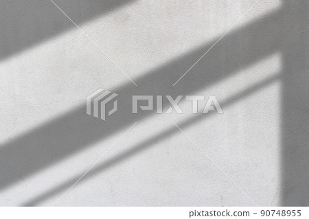 light and shadow concept on gray cement floor 90748955