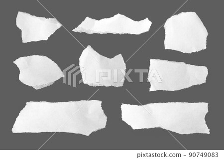 Torn paper is a handmade piece. Torn paper is a handmade piece. 90749083