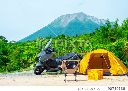 Ride a motorcycle and camp solo at the foot of Oyama Ride a motorcycle and camp solo at the foot of Oyama 90750186