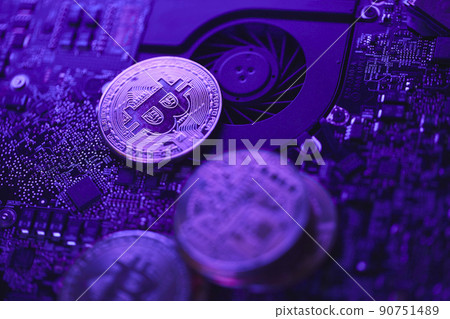 Bitcoin cryptocurrency 90751489
