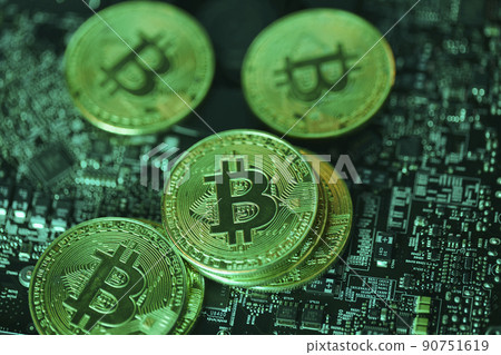 Bitcoin cryptocurrency 90751619
