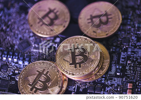 Bitcoin cryptocurrency 90751620
