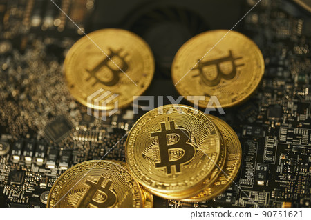 Bitcoin cryptocurrency 90751621
