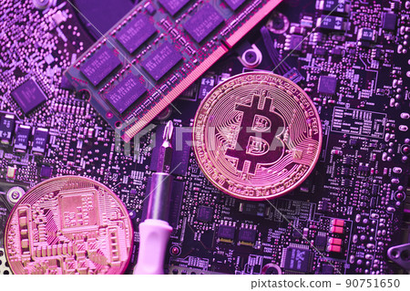 Bitcoin cryptocurrency 90751650
