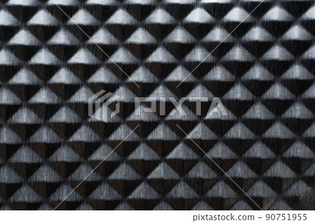 Tripartite brushed metal pyramid texture Tripartite brushed metal pyramid texture 90751955