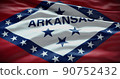 Arkansas state flag background illustration, USA symbol backdrop 90752432