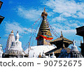 Swayambhunath Stupa Butta's eyes that see everything in all directions 90752675