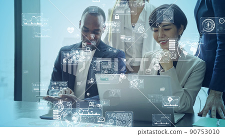 Business technology digital transformation Business technology digital transformation 90753010