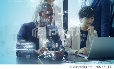 Business technology digital transformation Business technology digital transformation 90753011