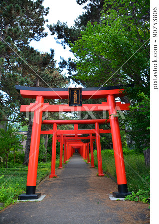 The divine Sapporo Fushimi Inari Shrine 90753806