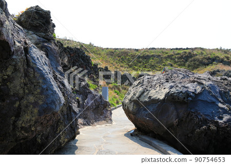 Handam trail, walking, beach, coastal road, beach, coast, lava, health, walking, Handam trail, walking, beach, coastal road, beach, coast, lava, health, walking, 90754653