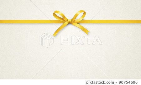 Ribbon bowknot ribbon knot present background material 90754696