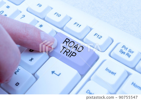 Handwriting text Road Trip. Word Written on Roaming around places with no definite or exact target location -49118 Handwriting text Road Trip. Word Written on Roaming around places with no definite or exact target location -49118 90755547