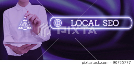 Text showing inspiration Local Seo. Business showcase This is an effective way of marketing your business online Businessman in suit holding notepad symbolizing successful teamwork. Text showing inspiration Local Seo. Business showcase This is an effective way of marketing your business online Businessman in suit holding notepad symbolizing successful teamwork. 90755777