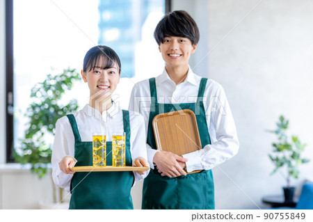 Cafe part-time job men and women 90755849