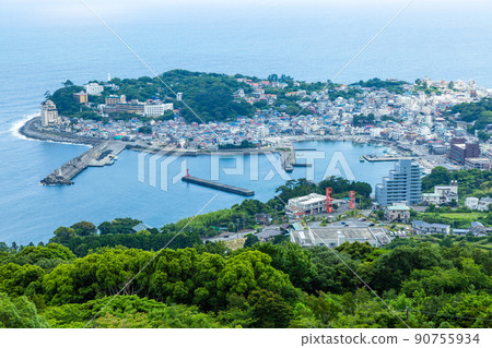 東伊豆和稻取的街景 90755934