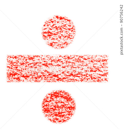 Symbol drawn with crayon Wal ÷ Red background White With high resolution pass Other colors available Symbol drawn with crayon Wal ÷ Red background White With high resolution pass Other colors available 90756242