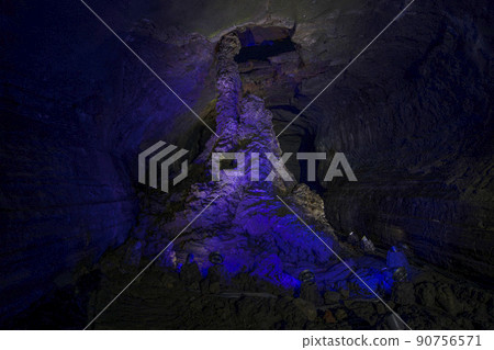 Manjanggul Cave, Natural Cave, Lava Cave, Jeju Island, Natural Cave, Healing, Summer Resort, 90756571