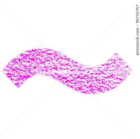 Symbol drawn with crayon Wave dash ~ Pink background White With high resolution pass Other colors available Symbol drawn with crayon Wave dash ~ Pink background White With high resolution pass Other colors available 90756767
