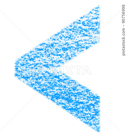 Symbol drawn with crayon Small <Blue background White With high resolution pass Other colors available 90756998