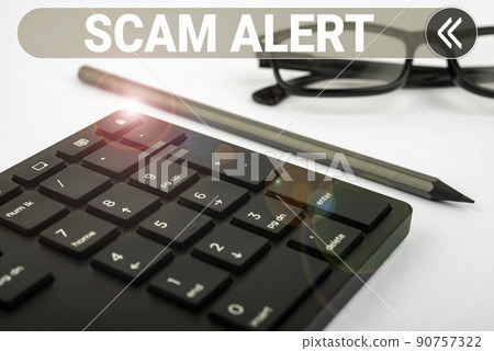 Sign displaying Scam Alert. Business showcase warning someone about scheme or fraud notice any unusual Businesswoman Casual Standing Presenting Charts And New Wonderful Ideas. Sign displaying Scam Alert. Business showcase warning someone about scheme or fraud notice any unusual Businesswoman Casual Standing Presenting Charts And New Wonderful Ideas. 90757322
